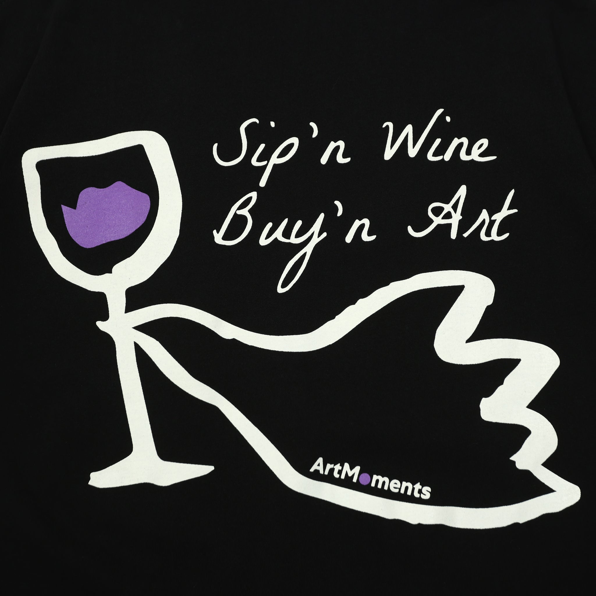 Sip'n Wine, Buy'n Art Midweight Tee